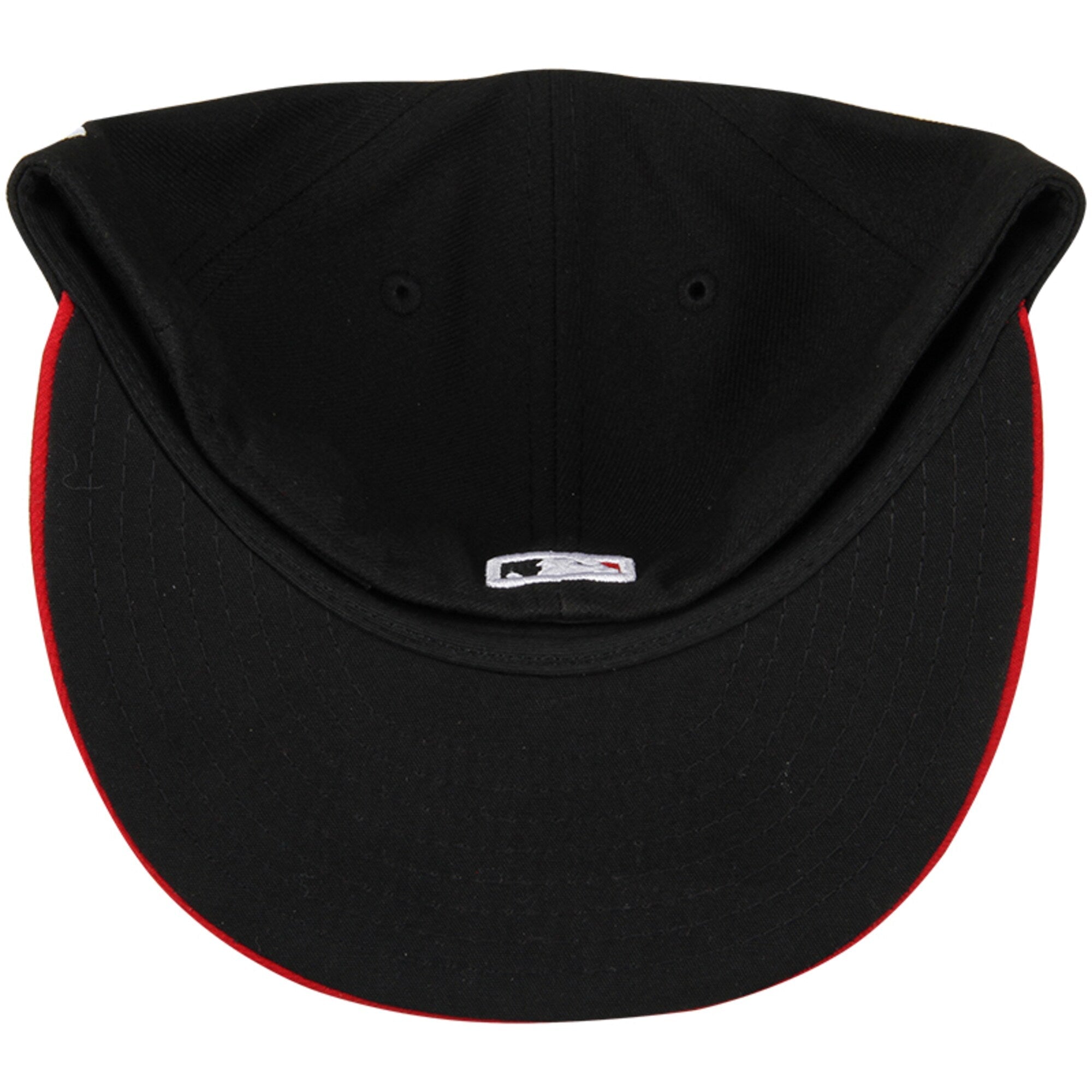 Men s Cincinnati Reds New Era Black Red Alternate Authentic Collection On-Field 59FIFTY Fitted Hat Official Team Hat Sports Fan Cap Official NFL Team
