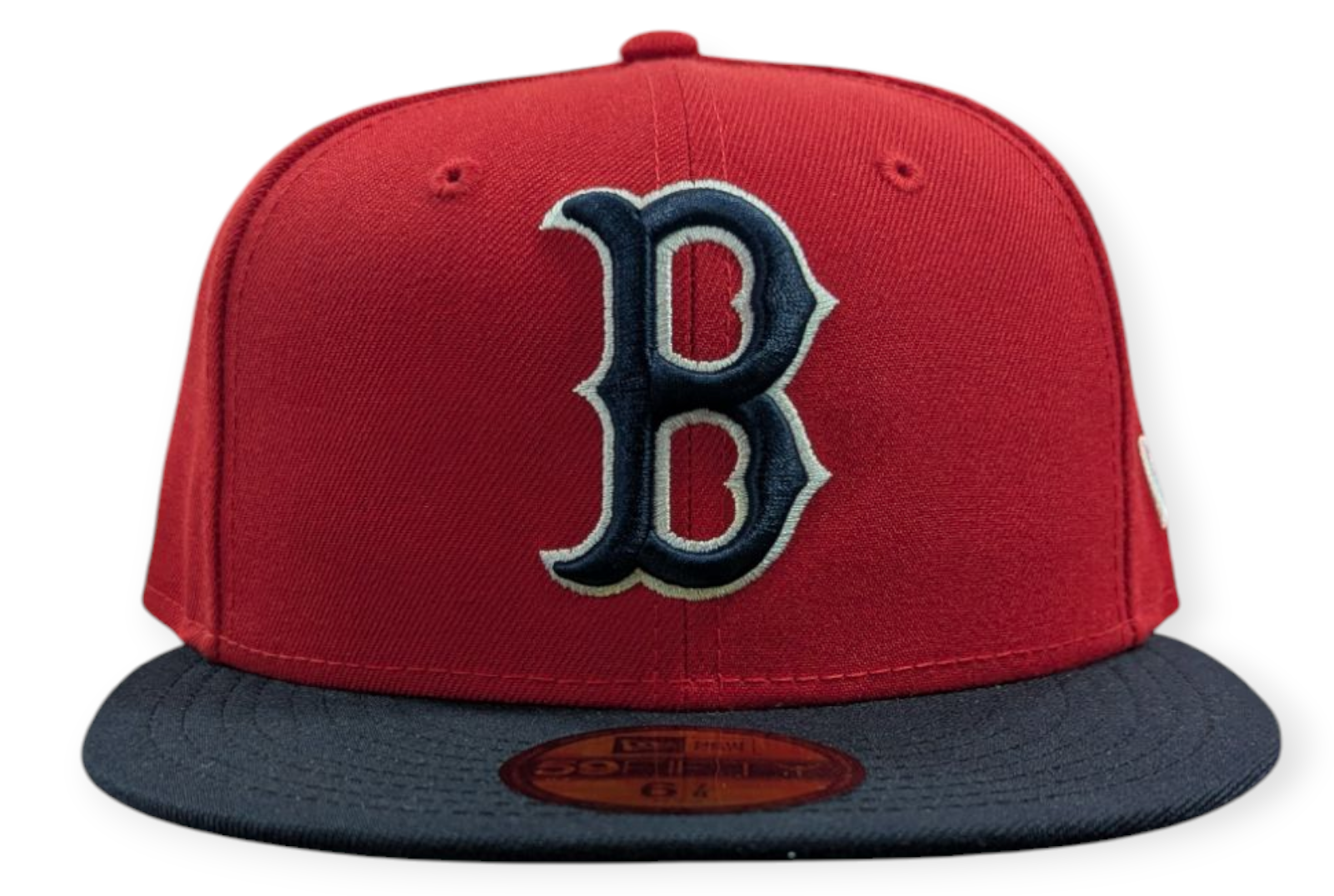 Boston Red Sox Cooperstown Collection 1975 New Era Classics 2 Tone Scarlet Red 59FIFTY Fitted Hat Official Team Hat Sports Fan Cap Official NFL Team