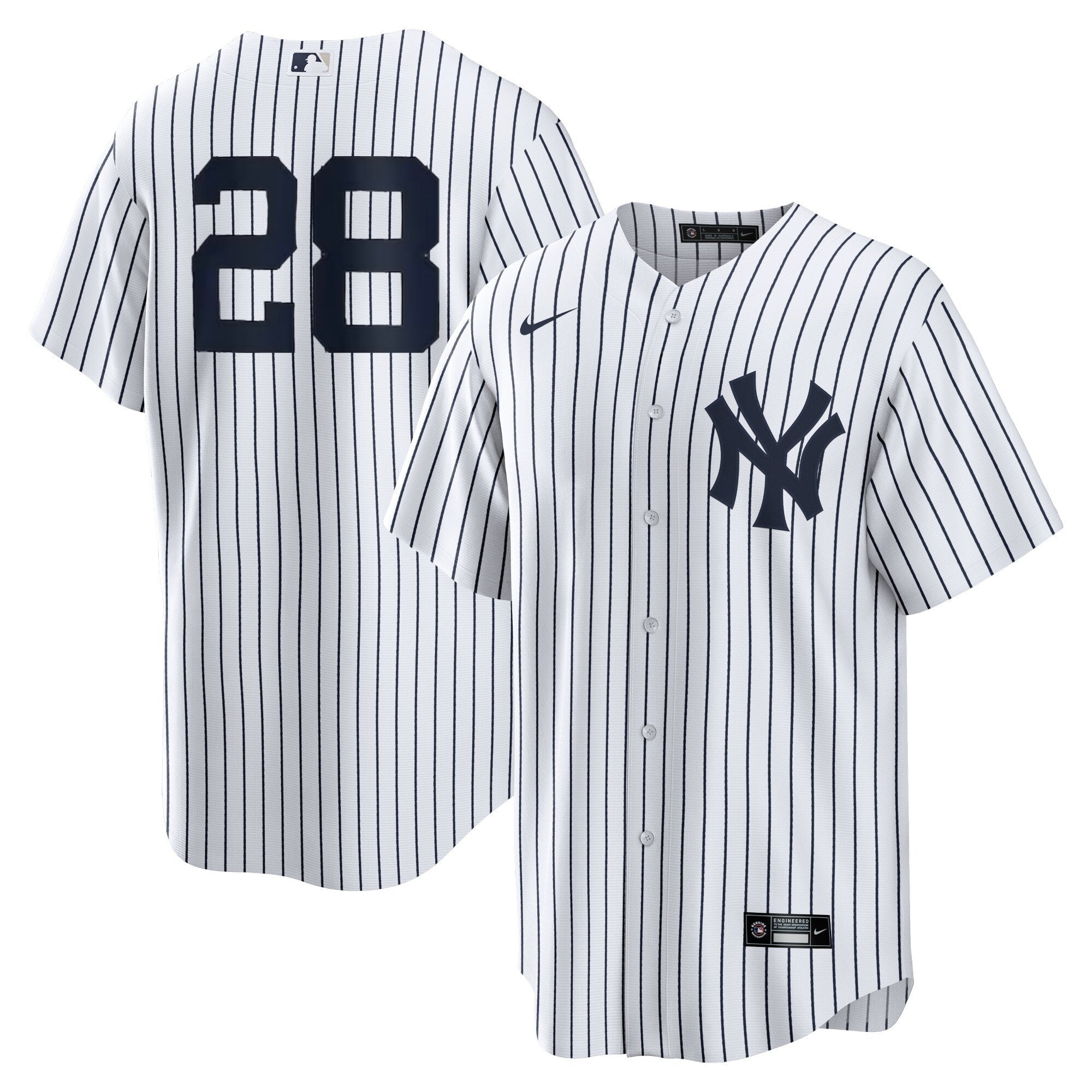 Men s Nike Austin Wells 28 White New York Yankees Home Official Replica Player Jersey Official Team Jersey Sports Fan Apparel Official NFL Team
