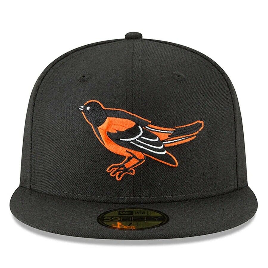 Baltimore Orioles New Era 1989 Cooperstown Collection 59FIFTY Fitted Hat Official Team Hat Sports Fan Cap Official NFL Team Hat Football Fan Cap