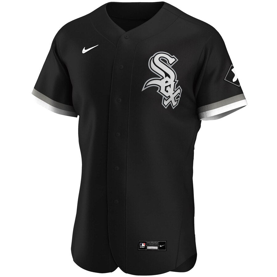 Men s Chicago White Sox Nike Black Alternate Authentic Official Team Jersey Sports Fan Apparel Official NFL Team Jersey Football Fan Apparel