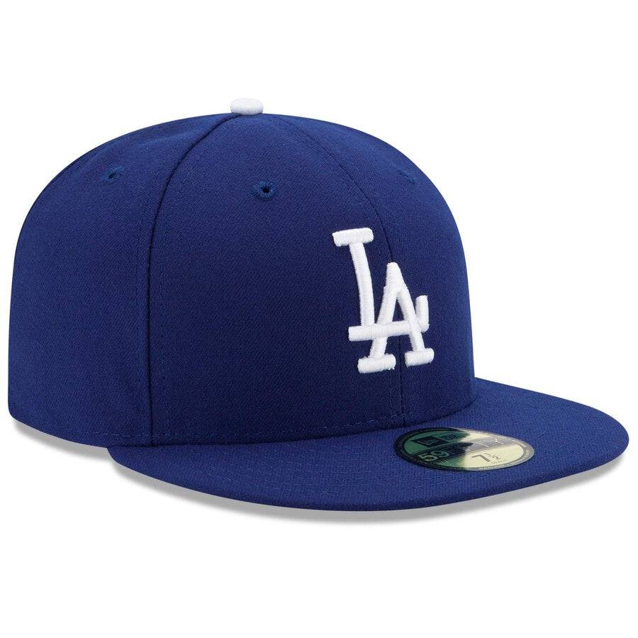 Men s Los Angeles Dodgers New Era Royal Authentic Collection On Field 59FIFTY Performance Fitted Hat Official Team Hat Sports Fan Cap Official NFL