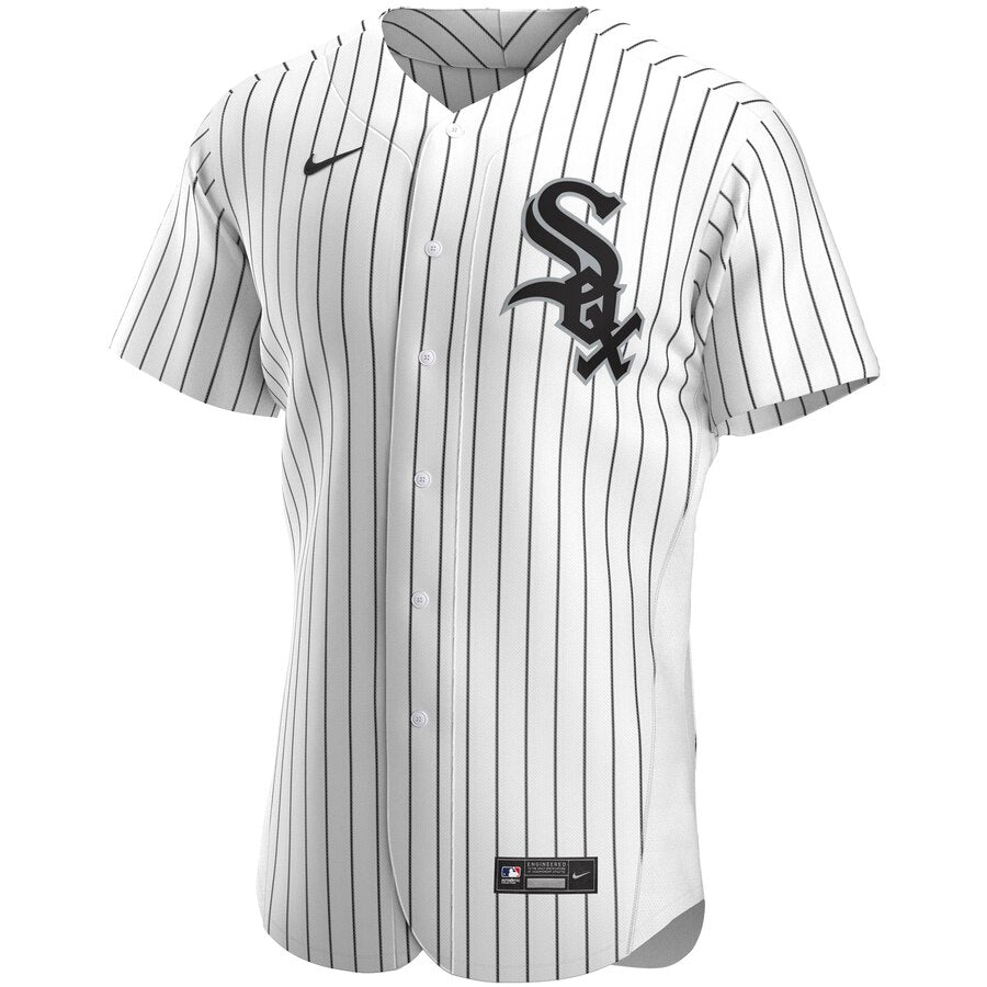 Men s Chicago White Sox Nike White Home Authentic Official Team Jersey Sports Fan Apparel Official NFL Team Jersey Football Fan Apparel