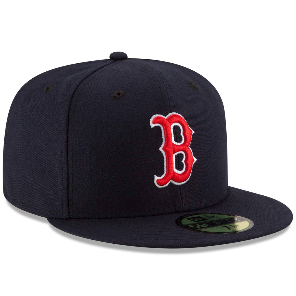 Men s Boston Red Sox New Era Navy Game Authentic Collection On-Field 59FIFTY Fitted Hat Official Team Hat Sports Fan Cap Official NFL Team Hat
