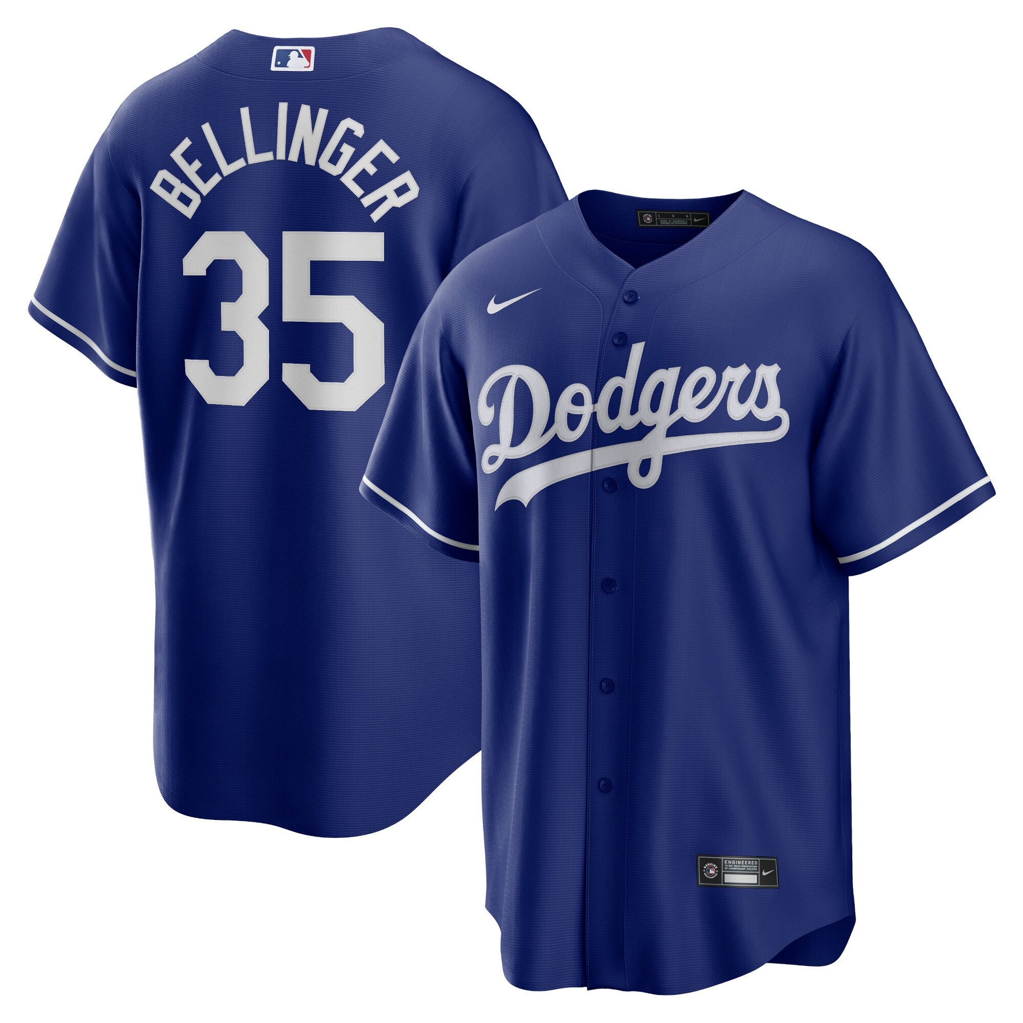 Men s Los Angeles Dodgers Cody Bellinger Nike Royal Alternate Replica Player Name Jersey Official Team Jersey Sports Fan Apparel Official NFL Team