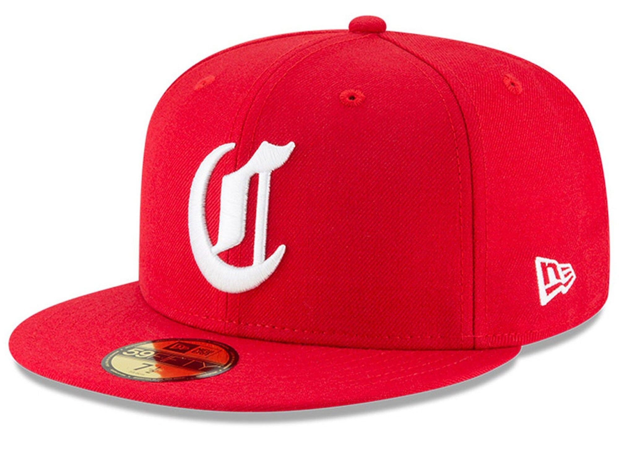 Men s Cincinnati Reds New Era Red Cooperstown Collection 1869 59FIFTY Fitted Hat Official Team Hat Sports Fan Cap Official NFL Team Hat Football Fan