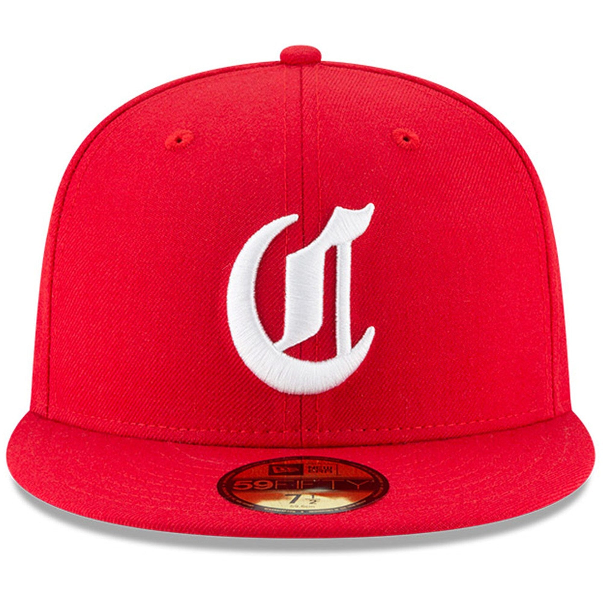 Men s Cincinnati Reds New Era Red Cooperstown Collection 1869 59FIFTY Fitted Hat Official Team Hat Sports Fan Cap Official NFL Team Hat Football Fan