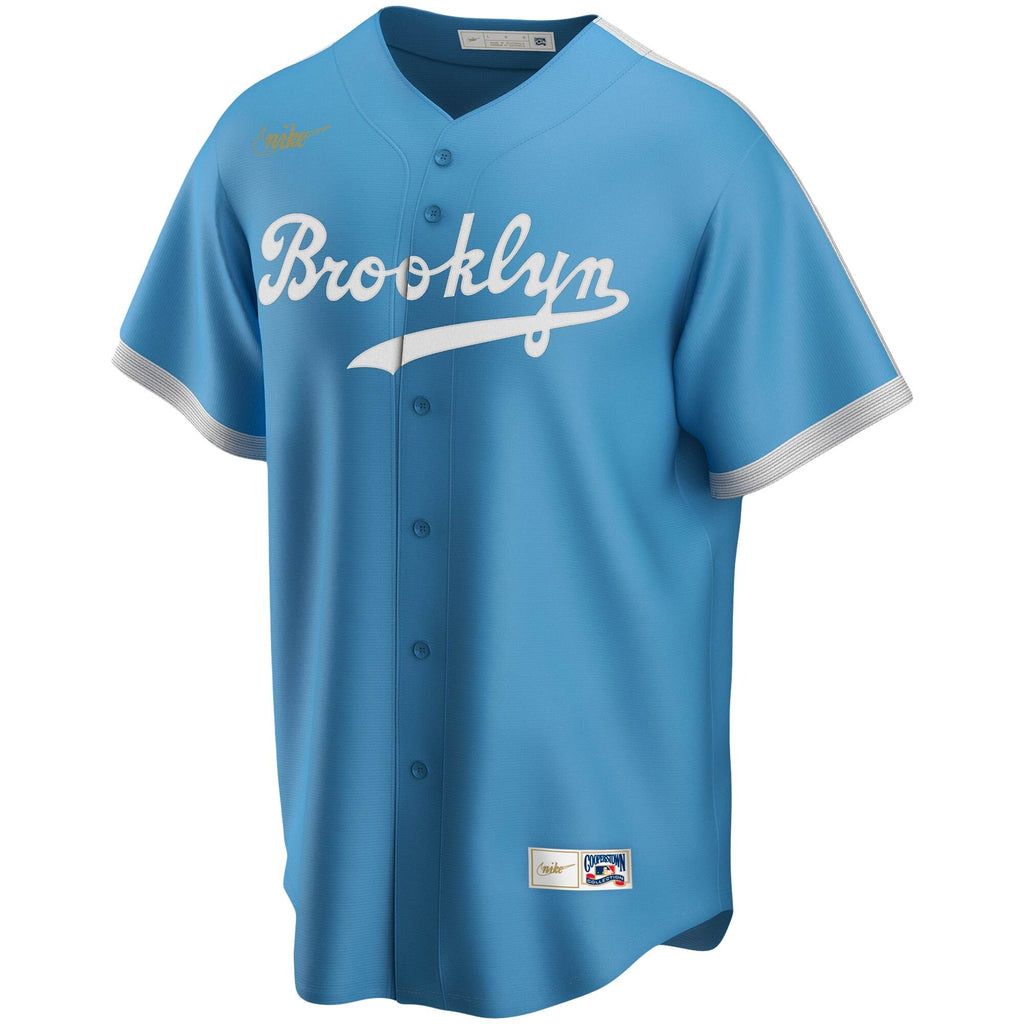 Men s Jackie Robinson Brooklyn Dodgers Nike Light Blue Alternate Cooperstown Collection Team Jersey Official Team Jersey Sports Fan Apparel Official