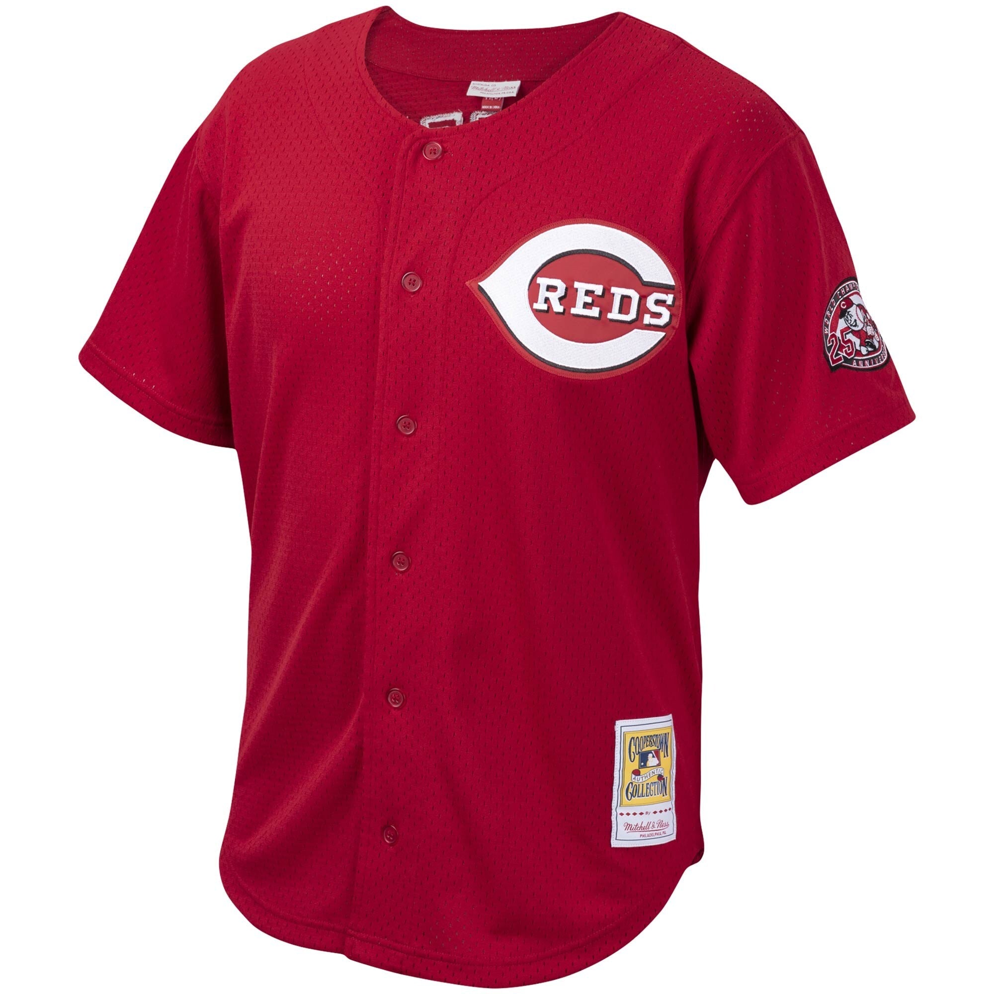 Youth Cincinnati Reds Ken Griffey Jr Mitchell And Ness Red Cooperstown Collection Batting Practice Jersey Official Team Jersey Sports Fan Apparel