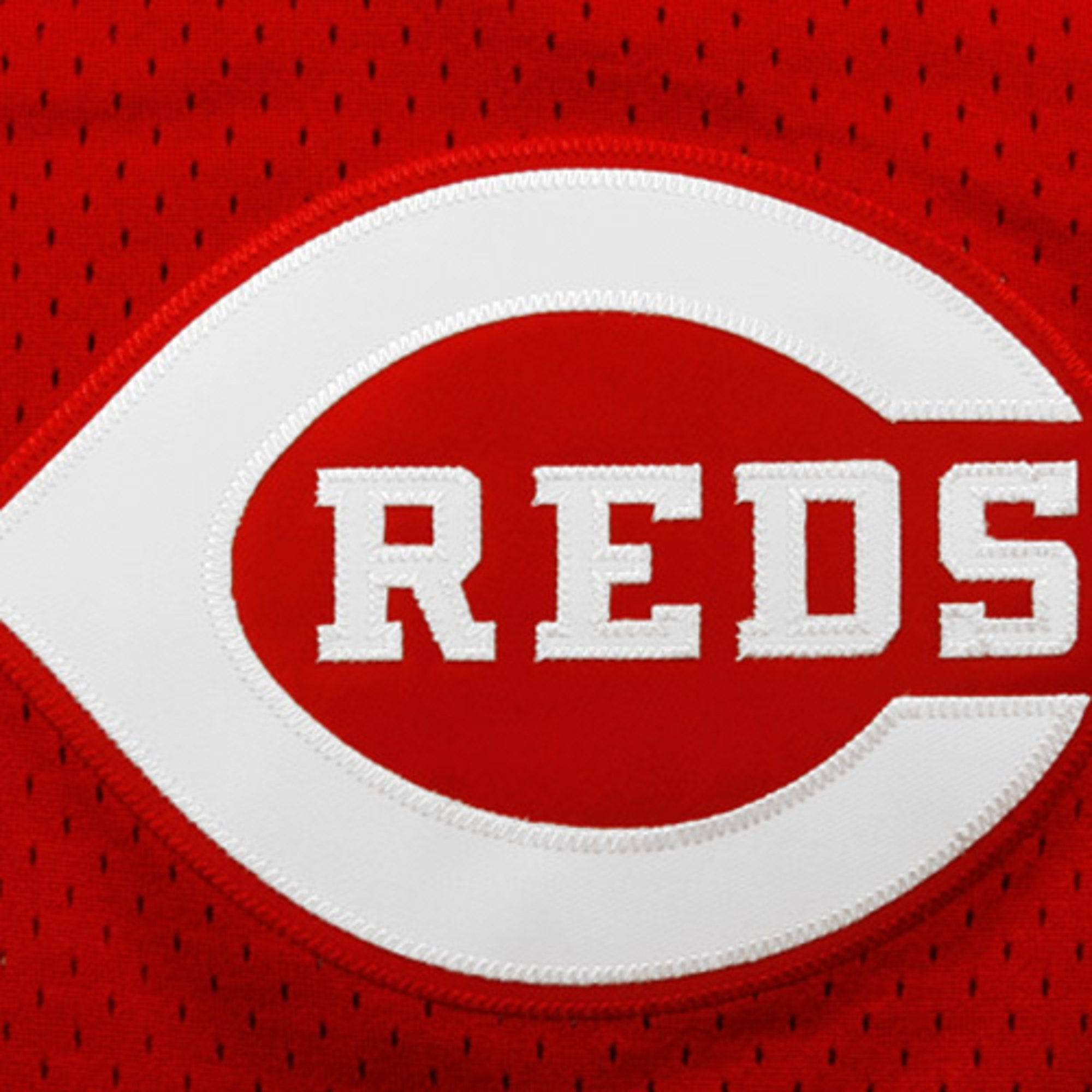 Men s Cincinnati Reds Johnny Bench Mitchell And Ness Red 1983 Authentic Cooperstown Collection Mesh Batting Practice Jersey Official Team Jersey