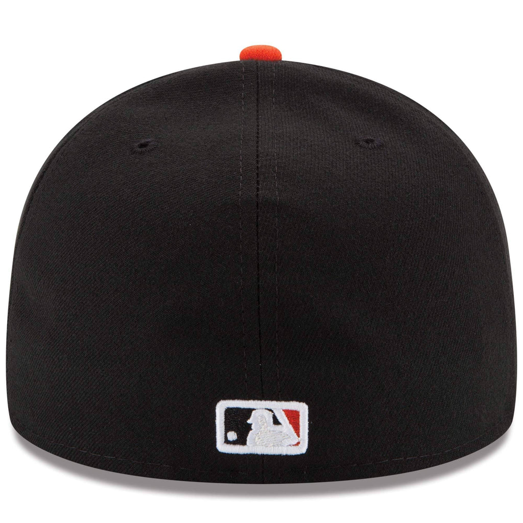 Men s Baltimore Orioles New Era Black Orange Alternate Authentic Collection On Field 59FIFTY Performance Fitted Hat Official Team Hat Sports Fan Cap