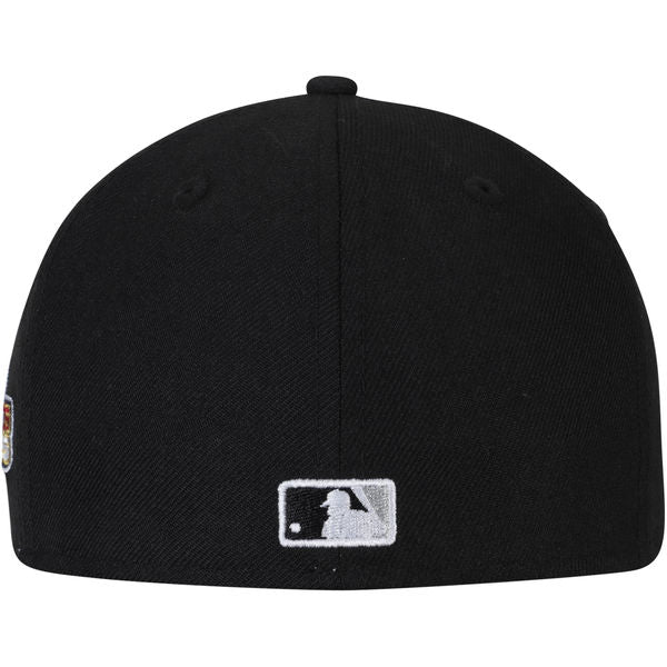 Chicago White Sox New Era 2005 World Series Wool 59FIFTY Fitted Hat - Black Official Team Hat Sports Fan Cap Official NFL Team Hat Football Fan Cap