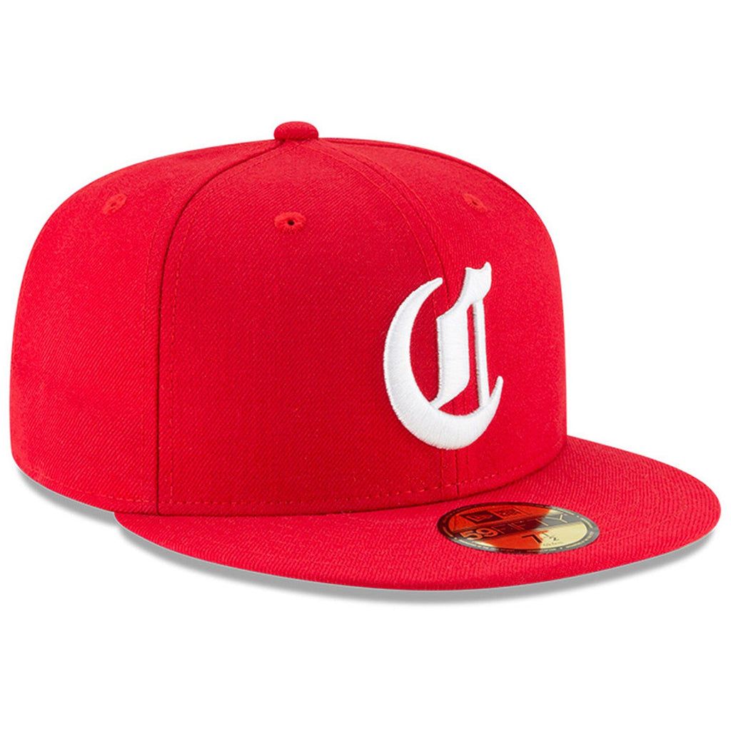 Men s Cincinnati Reds New Era Red Cooperstown Collection 1869 59FIFTY Fitted Hat Official Team Hat Sports Fan Cap Official NFL Team Hat Football Fan