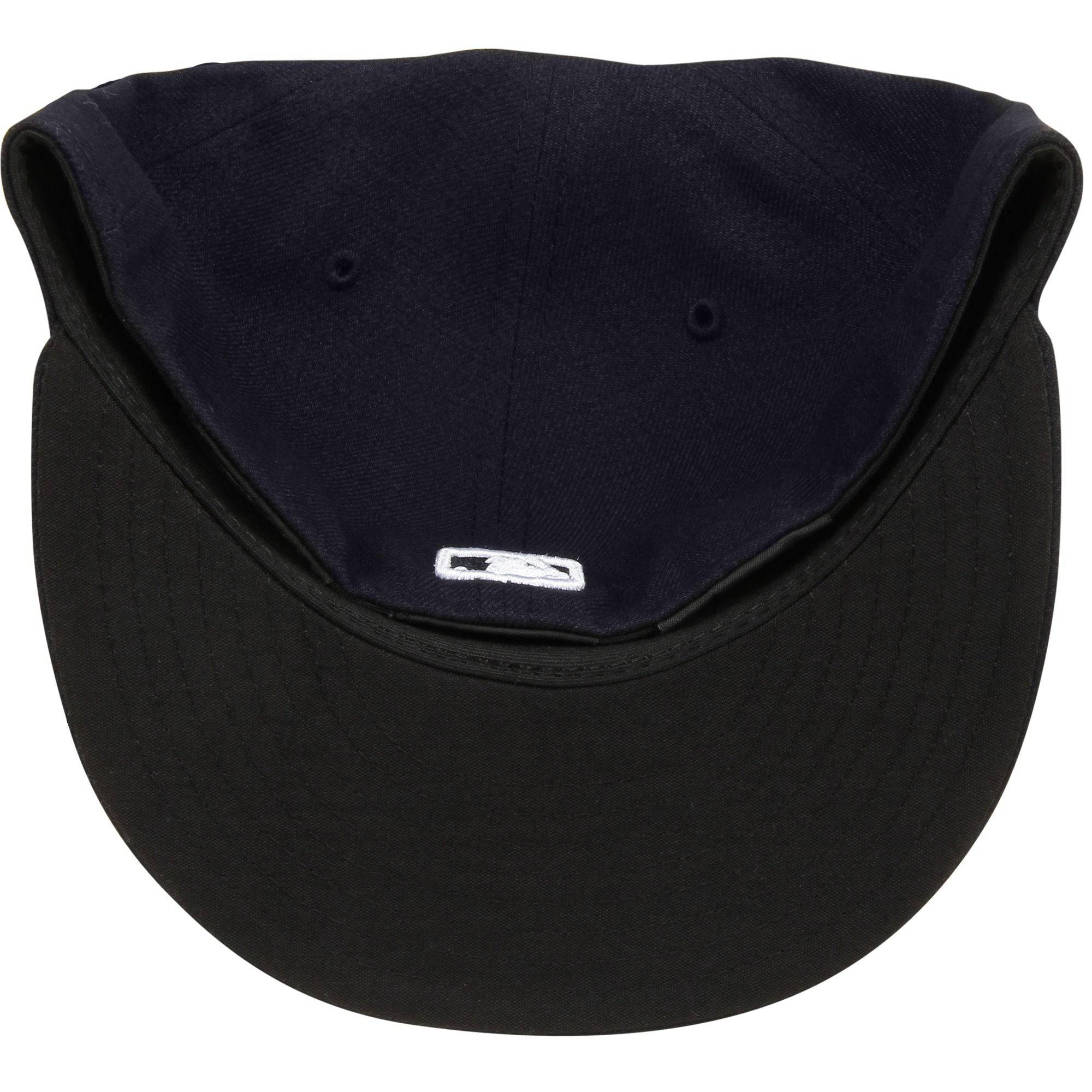 Men s New York Yankees New Era Navy Game Authentic Collection On-Field 59FIFTY Fitted Hat Official Team Hat Sports Fan Cap Official NFL Team Hat