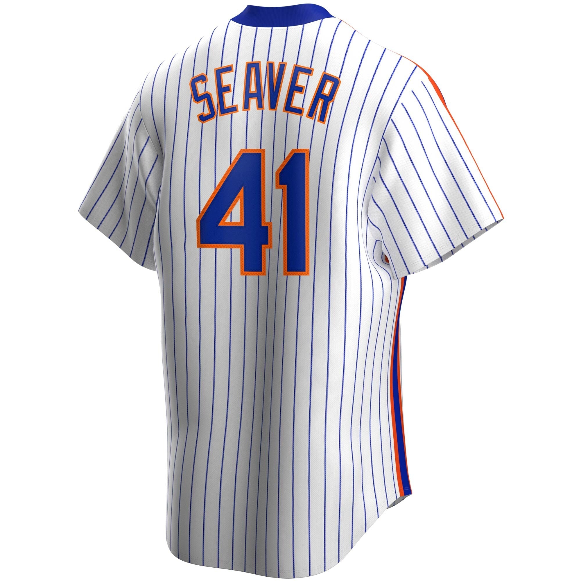 Men s Nike Tom Seaver New York Mets Cooperstown Collection Royal Pinstripe Replica Jersey Official Team Jersey Sports Fan Apparel Official NFL Team