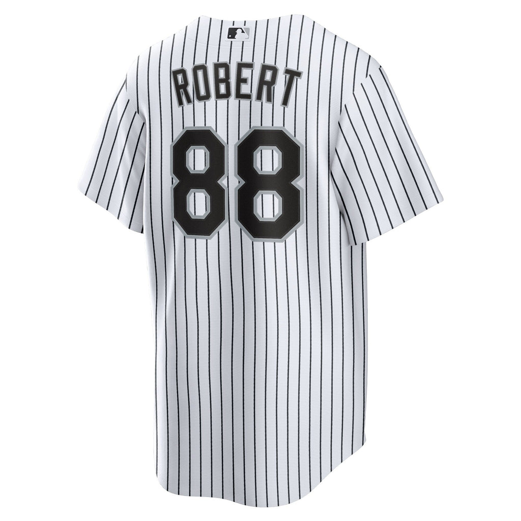 Men s Chicago White Sox Luis Robert Nike White Replica Player Name Jersey Official Team Jersey Sports Fan Apparel Official NFL Team Jersey Football