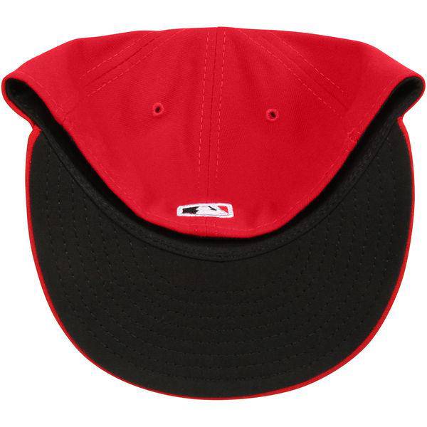 Men s Cincinnati Reds New Era Red Home Authentic Collection On-Field 59FIFTY Fitted Hat Official Team Hat Sports Fan Cap Official NFL Team Hat