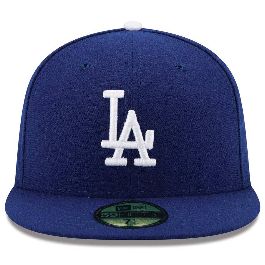 Men s Los Angeles Dodgers New Era Royal Authentic Collection On Field 59FIFTY Performance Fitted Hat Official Team Hat Sports Fan Cap Official NFL