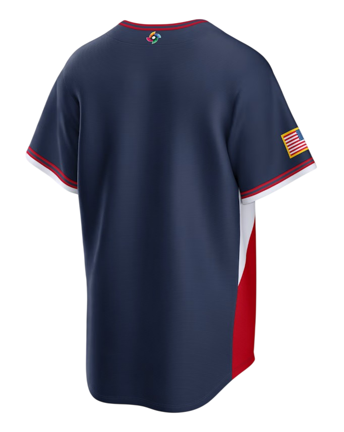 USA World Baseball Classic MLB Road Stadium Jersey Nike Official Team Jersey Sports Fan Apparel Official NFL Team Jersey Football Fan Apparel
