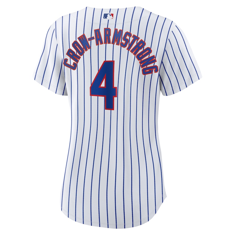 Women s Chicago Cubs Pete Crow-Armstrong Nike White Home Replica Player Jersey Official Team Jersey Sports Fan Apparel Official NFL Team Jersey