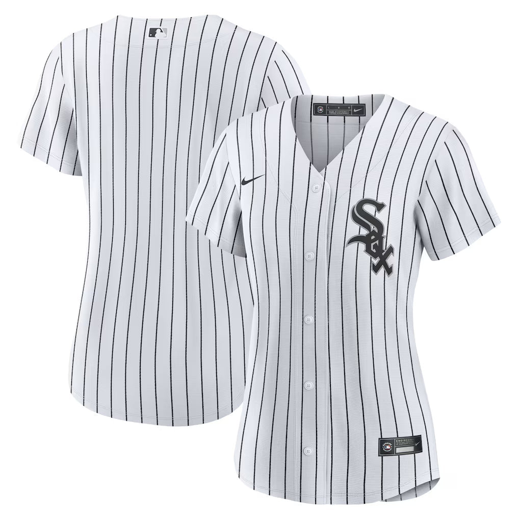 Women s Chicago White Sox Nike White Home Replica Team Blank Jersey Official Team Jersey Sports Fan Apparel Official NFL Team Jersey Football Fan