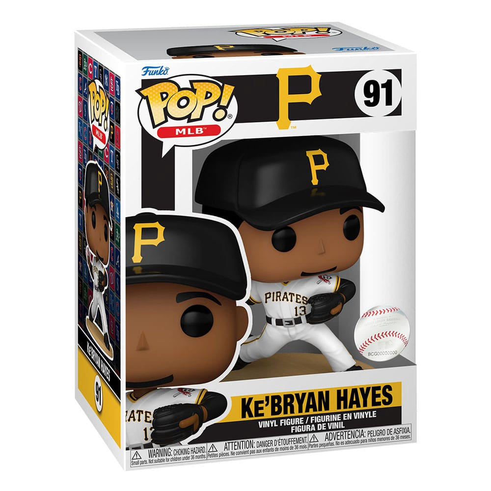 Funko MLB POP Vinyl Figure Pirates Ke Bryan Hayes 9CM Official Sports Fan Gear Official NFL Fan Gear Popular Style