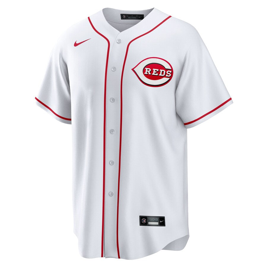Youth Cincinnati Reds Nike Red Blank Home White Replica Jersey Official Team Jersey Sports Fan Apparel Official NFL Team Jersey Football Fan Apparel